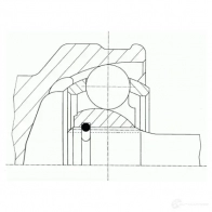 Шрус приводного вала, комплект LOBRO 4019064138907 Mitsubishi Galant 7 (E5, E7, E8) 1992 – 1996 303853 F 2I999