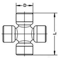 Крестовина 27x80