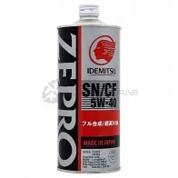 Моторное масло синтетическое ZEPRO EURO SPEC SN/CF 5W-40 - 1 л IDEMITSU 1849054 Citroen C4 1 (LC, PF2) Хэтчбек 2.0 HDi 110 л.с. 2007 – 2008 J55 Q43