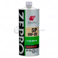 Моторное масло синтетическое ZEPRO ECOMEDALIST SP/GF-6A 0W-20 - 1 л IDEMITSU 9W SWBF 4250054 1441174205