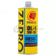 Моторное масло полусинтетическое ZEPRO DIESEL DL-1 5W-30 - 1 л IDEMITSU 1441174213 8 6I03 2156054
