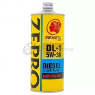 Моторное масло полусинтетическое ZEPRO DIESEL DL-1 5W-30, 1 л IDEMITSU 2156001 5EXF P Suzuki Grand Vitara (FT, HT) 1 Кроссовер 2.7 4x4 (JA 627) 173 л.с. 2001 – 2003