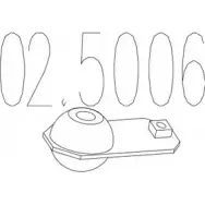 Резинка глушителя MTS 02.5006 Kia KXTBJNI M158 327