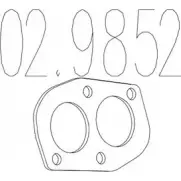 Прокладка трубы глушителя MTS 0G6L5 02.9852 1701254 ZQJZ 23H