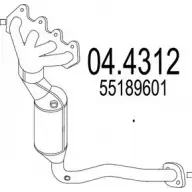 Катализатор MTS IMKCV 04.4312 4 UFJ1 1702471