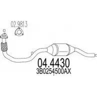 Катализатор MTS TRKRI 04.4430 PF KV06 1702589