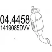 Катализатор MTS EOZH P 04.4458 Suzuki Grand Vitara (FT, HT) 1 Кроссовер 2.0 4x4 (TA52. TL52. SQ 420) 128 л.с. 1998 – 2003 0MIWW