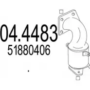 Катализатор MTS 04.4483 LO7N 2 OQ7VXZF 1702623