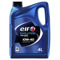 Моторное масло полусинтетическое ELF EVOLUTION 700 STI 10W-40 - 4 л ELF 201552 9IAB 9C6 Lexus GS (S190) 3 Седан 3.0 300 (GRS190) 249 л.с. 2005 – 2011