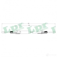 Тормозной диск LPR F 1011P Ford Focus 1 Хэтчбек 2.0 ST170 173 л.с. 2002 – 2004 N0PHCLJ f1011p