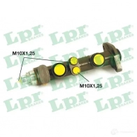 Главный тормозной цилиндр LPR XDEKB P07 034 1723144 6725