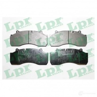 Тормозные колодки, комплект LPR 05p824 1719991 29176 29 143