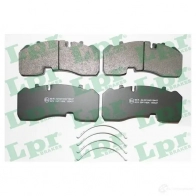 Тормозные колодки дисковые, комплект LPR 5SP1185 1718637 05P1185 2 9165