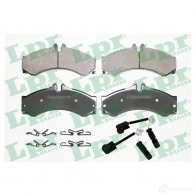 Тормозные колодки дисковые, комплект LPR 291 53 05P1517A Mercedes Sprinter (904) 1 Кабина с шасси 2.3 414 4x4 (9012. 9013. 9012. 9013) 143 л.с. 1997 – 2006 5SP1517A