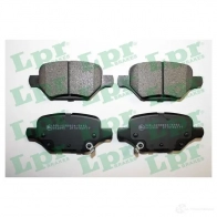 Тормозные колодки дисковые, комплект LPR 05P2177 111O BQ Opel Mokka (X) 1 Кроссовер 1.6 CDTI 4x4 (76) 136 л.с. 2015 – 2025