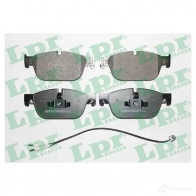 Тормозные колодки дисковые, комплект LPR 25070 250 69 05P1561A Citroen C5 3 (RD, RW, PF3) 2008 – 2017