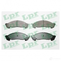 Тормозные колодки дисковые, комплект LPR 05P1750 1719228 5SP1 750 2YIIAQ