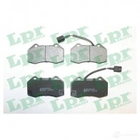 Тормозные колодки дисковые, комплект LPR 05P2106 1437564860 C 8JOS