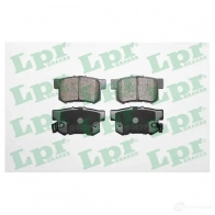Тормозные колодки дисковые, комплект LPR 05P1423 23653 Honda Legend 4 (KB) 2004 – 2013 2 3652
