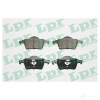 Тормозные колодки дисковые, комплект LPR 23 076 05P705 1719877 5SP705 - Изображение 4