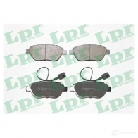 Тормозные колодки дисковые, комплект LPR 23709 05P1657 1719146 23 708 - Изображение 5