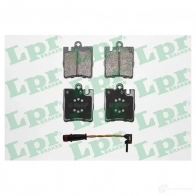 Тормозные колодки дисковые, комплект LPR Mercedes C-Class (S203) 2 Универсал 1.8 C 180 Kompressor (2046) 143 л.с. 2002 – 2007 05P957B 21899 21 898