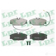 Тормозные колодки дисковые, комплект LPR 20919 Renault Espace (JS63) 2 Минивэн 2.8 V6 (J638. J63J) 150 л.с. 1991 – 1996 05P258 20 916