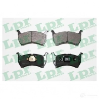 Тормозные колодки, комплект LPR 05p368 2104 1 21666 1719570