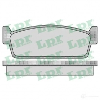 Тормозные колодки, комплект LPR 05p925 1720087 2 1341 5SP925