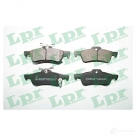 Тормозные колодки дисковые, комплект LPR 05P2076 1437565782 2GQ2F ZA