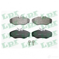 Тормозные колодки дисковые, комплект LPR 05P908 Renault Avantime (DE0) 1 Минивэн 3.0 V6 (DE04. DE0T) 207 л.с. 2001 – 2003 249 71 5SP908