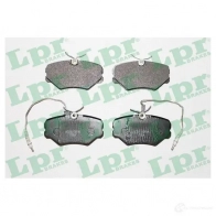Тормозные колодки дисковые, комплект LPR 2144 3 5SP748 1719923 05P748