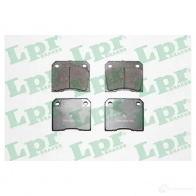 Тормозные колодки дисковые, комплект LPR 1719719 5SP530 05P530 200 07