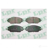 Тормозные колодки дисковые, комплект LPR 05P1846 1719308 25723 2 5722