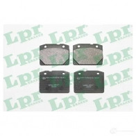 Тормозные колодки дисковые, комплект LPR 1718735 20 166 05P127 5SP127