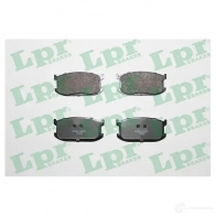 Тормозные колодки дисковые, комплект LPR 5SP253 05P253 2 0760 1719464