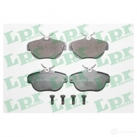 Тормозные колодки дисковые, комплект LPR Citroen C6 1 (TD, PF3) 2005 – 2012 05P1603 24 462 5SP1603