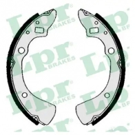 Барабанные тормозные колодки, комплект LPR W4FOE 8438 0 04380 1718260