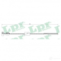 Трос ручника LPR C 0231B LTAGC C0231B Ford Escort 7 (FA, ALL) Кабриолет 1.8 Zetec 16V xR3i 130 л.с. 1995 – 2000