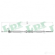 Трос ручника LPR Fiat Panda (169) 2 Хэтчбек 1.3 D Multijet 70 л.с. 2003 – 2025 JURKO C0517B C 0517B