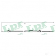 Трос ручника LPR Renault Clio (BR, CR) 3 Хэтчбек 1.6 16V GT (BR10. CR10) 128 л.с. 2009 – 2025 PI6PQ C0137B C01 37B