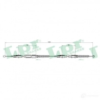 Трос ручника LPR 8GP3TG5 Opel Corsa (C) 3 Хэтчбек 1.8 (F08. F68) 125 л.с. 2000 – 2009 C0552B C05 52B