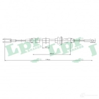Трос ручника LPR C036 8B 8B4P0ND Renault Master 2 (FD, JD, ED) 1997 – 2010 C0368B