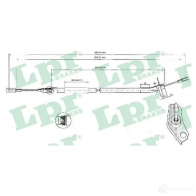 Трос ручника LPR Mercedes Sprinter (904) 1 Автобус 2.1 411 CDI 109 л.с. 2000 – 2006 C04 44B XNI7T C0444B