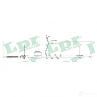Трос ручника LPR C029 4B C0294B OUSUR 1727302