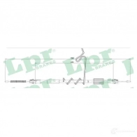 Трос ручника LPR C02 91B Ford Transit 7 (FD) Автобус 2.2 TDCi 140 л.с. 2007 – 2014 C0291B B7464QD