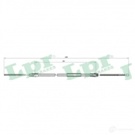 Трос ручника LPR C0635B X3XVEA C0 635B 1727968