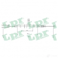 Трос ручника LPR C 1417B 6834O 1728784 C1417B