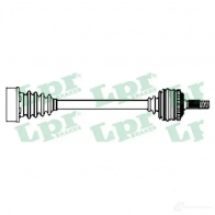 Приводной вал LPR D S52543 GMDUA DS52543 Ford Transit 6 (FD) Автобус 2.0 DI (FE. FF. FG) 100 л.с. 2000 – 2006