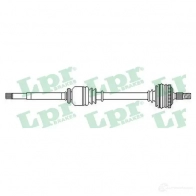 Приводной вал LPR DS5 2308 KOLORE Citroen C5 3 (RD, PF3) Седан DS52308